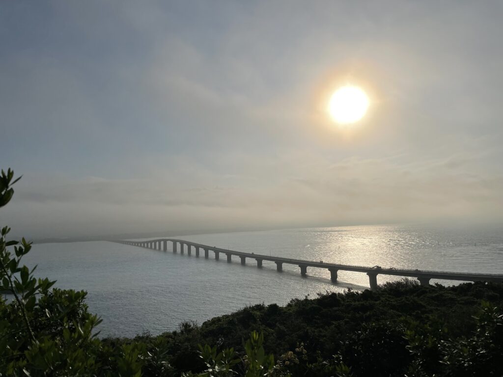 沖縄県宮古島の来間大橋