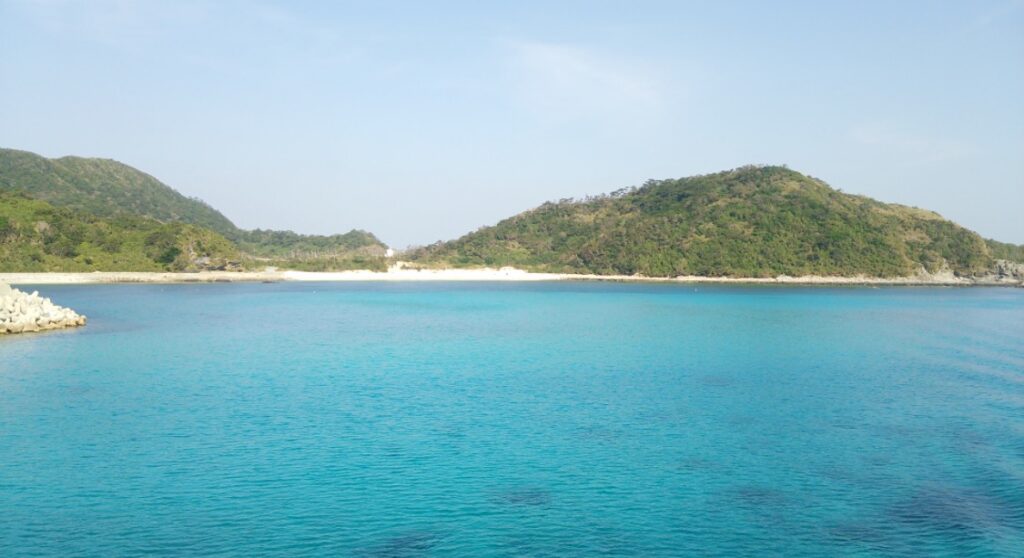 慶良間諸島の海