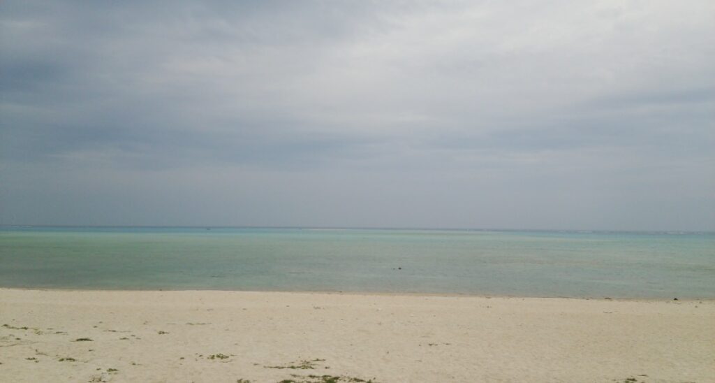与論島のビーチ