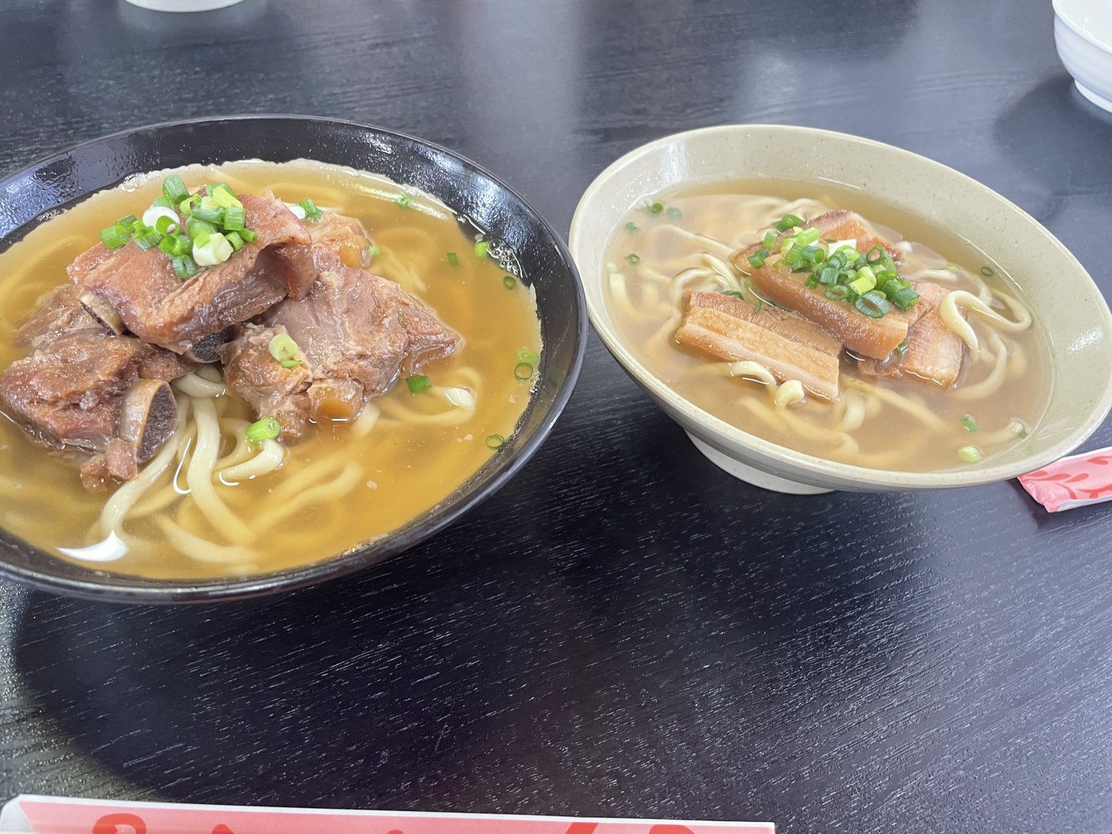 我部祖河食堂本店のソーキそば
